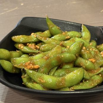 HINODEYA Ramen Japantown - Spicy Edamame - Ramen Near Me - San Francisco, California HINODEYA Ramen Japantown - Spicy Edamame - Ramen Near Me - San Francisco, California