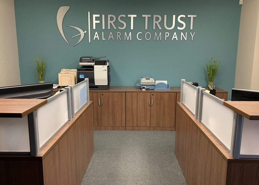 Slide of Bowman's First Trust Alarm Company