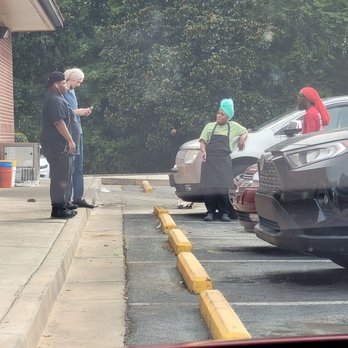 Outback Steakhouse - Employees smoking outside while I wait for my food that was never delivered to my car. - Steakhouses Near Me - Stockbridge, Georgia Outback Steakhouse - Employees smoking outside while I wait for my food that was never delivered to my car. - Steakhouses Near Me - Stockbridge, Georgia