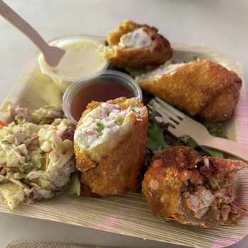 The Tropical CB - Hermie & ACP egg rolls - New American Near Me - Carolina Beach, North Carolina The Tropical CB - Hermie & ACP egg rolls - New American Near Me - Carolina Beach, North Carolina