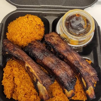 Red Rice - Pork rib plate - Barbeque Near Me - Las Vegas, Nevada