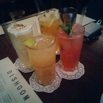 Dishoom - Virgin Bombay Colada, Passionfruit Sharbat, Watermelon Sharbat, fresh Sugarcane Juice - Indian Near Me - London, XGL