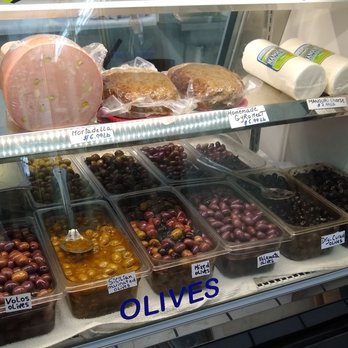 Acropolis Meats - a variety of foods in a display case - Meat Shops Near Me - Tarpon Springs, Florida
