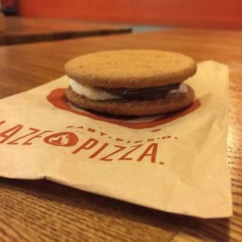 Blaze Pizza - S'more pie. $2.00 - Salad Near Me - Monrovia, California Blaze Pizza - S'more pie. $2.00 - Salad Near Me - Monrovia, California