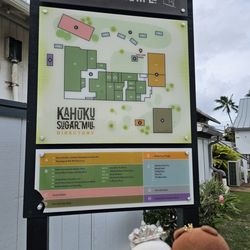 Kahuku Sugar Mill - Map