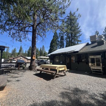 Yellow Jacket Eatery - Outdoor patio - Burgers Near Me - Trinity Center, California Yellow Jacket Eatery - Outdoor patio - Burgers Near Me - Trinity Center, California