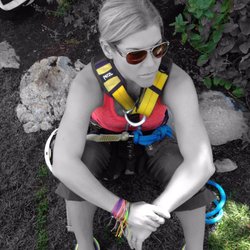Crested Butte Zipline Tours - Geared up and ready to fly!