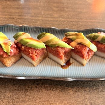 Ocean Sushi - Spicy Tuna Crispy Rice. - Sushi Bars Near Me - West Hollywood, California Ocean Sushi - Spicy Tuna Crispy Rice. - Sushi Bars Near Me - West Hollywood, California