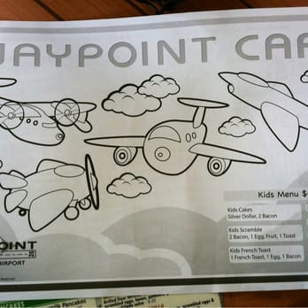 Waypoint Cafe - Kids menu & color sheet - American Near Me - Camarillo, California Waypoint Cafe - Kids menu & color sheet - American Near Me - Camarillo, California