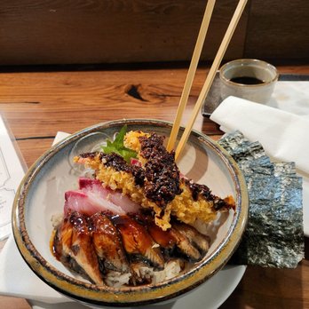 Zoku - Trio bowl with hamachi instead of tuna, absolutely delicious - Sushi Bars Near Me - Tracy, California Zoku - Trio bowl with hamachi instead of tuna, absolutely delicious - Sushi Bars Near Me - Tracy, California