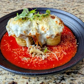 Rookh Italian + Indian Restaurant - Beef Seekh Lasagna Rolls - Indian Near Me - Bryant, Arkansas Rookh Italian + Indian Restaurant - Beef Seekh Lasagna Rolls - Indian Near Me - Bryant, Arkansas