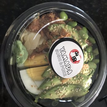 Yamada Sushi & Poke - Salmon and Spicy Tuna Poke bowl sauces on the side - Sushi Bars Near Me - Naperville, Illinois Yamada Sushi & Poke - Salmon and Spicy Tuna Poke bowl sauces on the side - Sushi Bars Near Me - Naperville, Illinois