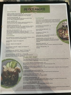 Menu photo 8 Mexico Magico Chandler, AZ