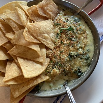Cook & Dagger - Crab spinach artichoke dip - New American Near Me - North Providence, Rhode Island Cook & Dagger - Crab spinach artichoke dip - New American Near Me - North Providence, Rhode Island