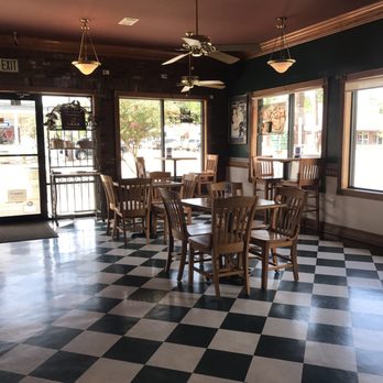Rainbow Daiquiris - a checkered floor in a restaurant - Ice Cream & Frozen Yogurt Near Me - Ponchatoula, Louisiana