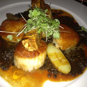 Dante - Scallops with chorizo sausage - New American Near Me - Cleveland, Ohio Dante - Scallops with chorizo sausage - New American Near Me - Cleveland, Ohio