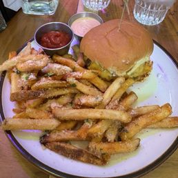 Parmesan fries Parmesan fries