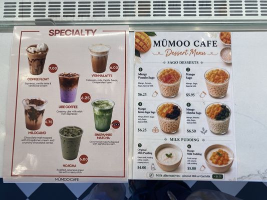 Menu photo 1 Mūmoo Cafe San Gabriel, CA Menu photo 1 Mūmoo Cafe San Gabriel, CA