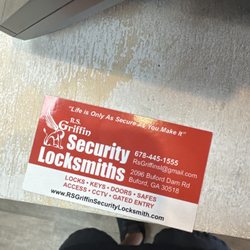 RS Griffin Security Locksmith