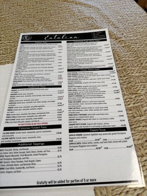 Menu photo 2 Eatalian Gardena, CA