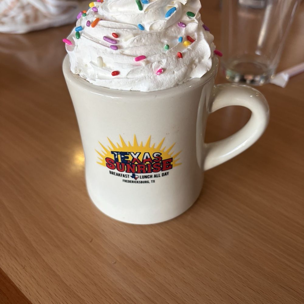 Texas Sunrise - Hot Chocolate - Breakfast & Brunch Near Me - Fredericksburg, Texas Texas Sunrise - Hot Chocolate - Breakfast & Brunch Near Me - Fredericksburg, Texas
