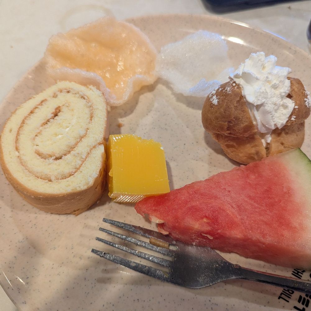 Hibachi Buffet - My dessert plate - Buffets Near Me - Citrus Heights, California