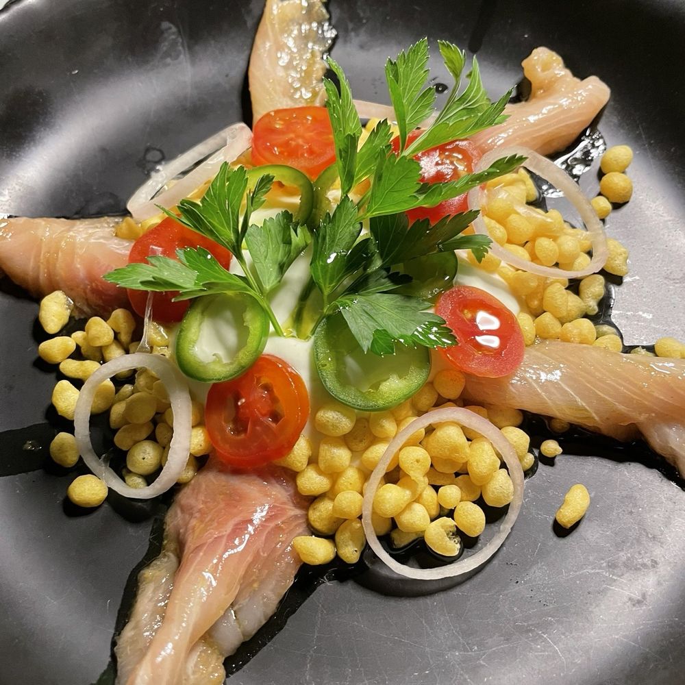 Incanto - White fish hamachi - Pizza Near Me - Houston, Texas
