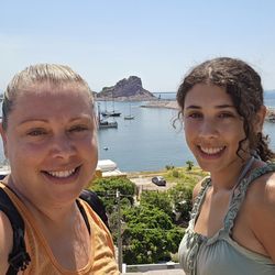 Faro de Mazatlán - Almost halfway up, before the stairs