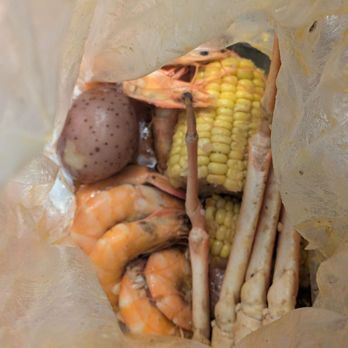Bag O Crab - Combo #2 head on shrimp garlic butter no spice - Seafood Near Me - Escondido, California