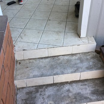 Occhicone Construction - Before (stairs) - General Contractors Near Me
