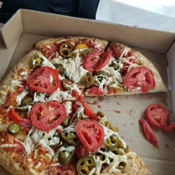 Upper Crust Pizza & Wings - Vegan cheese veggie pizza - Pizza Near Me - Chamberlain, South Dakota