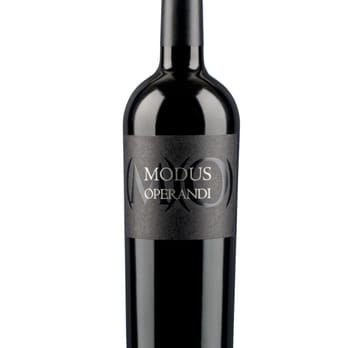 Modus Operandi Cellars - a bottle of red wine - Wineries Near Me - St. Helena, California