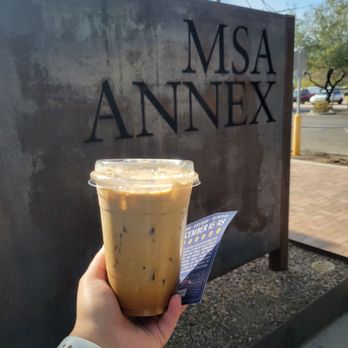 Decibel Coffee Works - Vietnamese Iced Coffee topped off with half and half. - Coffee & Tea Near Me - Tucson, Arizona Decibel Coffee Works - Vietnamese Iced Coffee topped off with half and half. - Coffee & Tea Near Me - Tucson, Arizona
