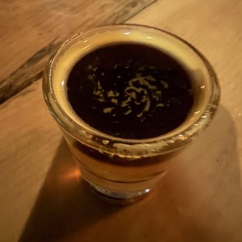 Bar Bara - Hot Shot, from The Bar, Hot Expresso and Vanilla Liquor! - Italian Near Me - Montreal, Quebec