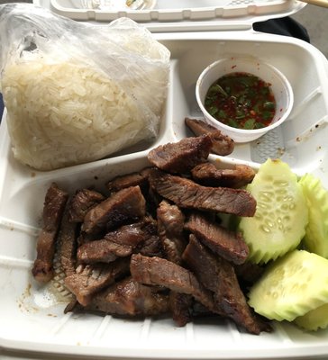 Moo Ping Thai Street Food by null