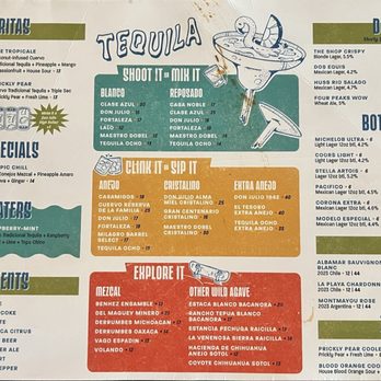 Joyride Taco House - Drink Menu - Tacos Near Me - Phoenix, Arizona Joyride Taco House - Drink Menu - Tacos Near Me - Phoenix, Arizona