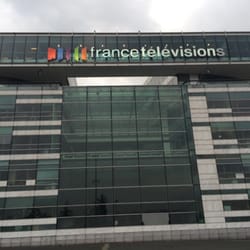 France Télévisions - Devanture côté esplanade.