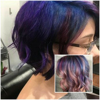 Sassy B's - The inset image is what Belinda was given as the approved pastel, rose gold color combination. - Hair Stylists Near Me - Crofton, Maryland