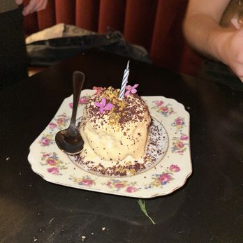 Checker Hall - Complimentary Strawberry Tres Leches Birthday Cake - Mediterranean Near Me - Los Angeles, California