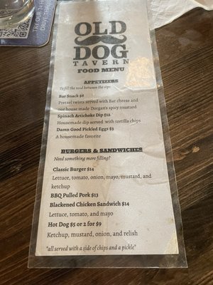 Menu photo 1 Old Dog Tavern Kalamazoo, MI Menu photo 1 Old Dog Tavern Kalamazoo, MI