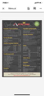 Menu photo 3 GYRO KING & GRILL Kendall Park, NJ
