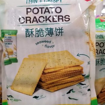 Costco - Costco Sunnyvale - Thin Potato Crackers ($7.49) - Four 4.5cm square extremely thin crackers per individual wrap - Wholesale Stores Near Me - Sunnyvale, California Costco - Costco Sunnyvale - Thin Potato Crackers ($7.49) - Four 4.5cm square extremely thin crackers per individual wrap - Wholesale Stores Near Me - Sunnyvale, California