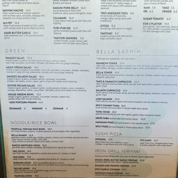 Sushi Bella - Menu - Sushi Bars Near Me - North Vancouver, British Columbia Sushi Bella - Menu - Sushi Bars Near Me - North Vancouver, British Columbia