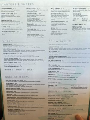 Menu photo 3 Sushi Bella North Vancouver, BC Menu photo 3 Sushi Bella North Vancouver, BC