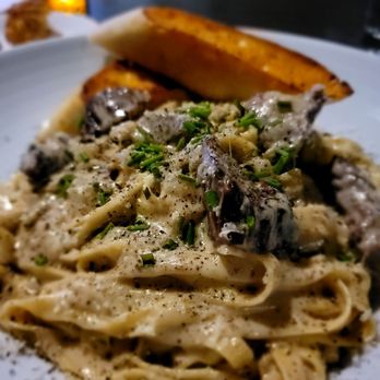 Bar Bistro - Omgosh, gorganzola steak tips fettuccine - Cocktail Bars Near Me - Tacoma, Washington