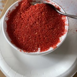 Sabores Michoacán - Hot Cheetos with Cheese Elote