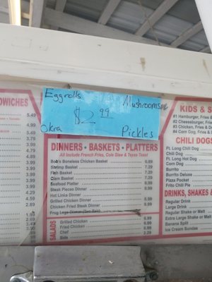 Menu photo 2 Petes Drive In Pryor, OK