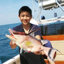 Fishing Charters Captain Billy Miller - Big snapper for dinner!