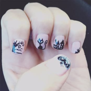 Flemington Nails II-FN - Halloween nails by Tweet :) all hand painted!!! - Nail Salons Near Me - Branchburg, New Jersey Flemington Nails II-FN - Halloween nails by Tweet :) all hand painted!!! - Nail Salons Near Me - Branchburg, New Jersey