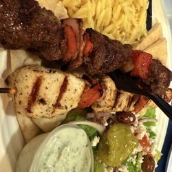 Athens West - 2 kebab plate 10/10 delicious!!!